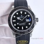 Clean Factory Rolex Yacht-Master new 42mm Super Clone Cal.3235 Watch 904L Steel Oysterflex Band